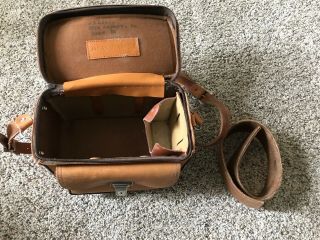 Vintage Perrin Sportsman 502 Leather Camera Bag 4