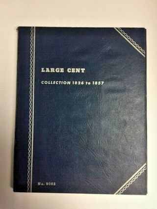 Vintage Coin Folder “large Cent 1826 - 1857 No.  9002 Very Good Plus (price For 1)