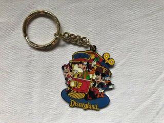 Vintage Disneyland Toontown Souvenir Keychain