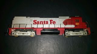 Vintage Tyco Santa Fe 4301 Locomotive Ho Train Engine
