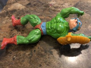 Vintage Mattel Man at Arms He - man Masters of the Universe 1981 Action Figure 4