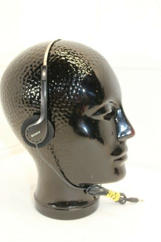 Vintage Sony Walkman Mdr - 006 Metal Headband Ear Head Phones W/ Good Foam Pads
