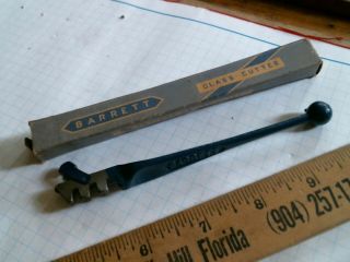 Barrett Glass Cutter Vintage Old Tool