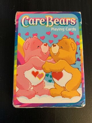 Vintage Care Bears Complete Playing Cards Bicycle 2003 Euc Made In Usa