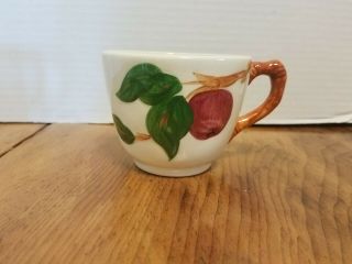Vintage Franciscan Apple China Coffee Tea Cup 2 3/4 " Usa Made
