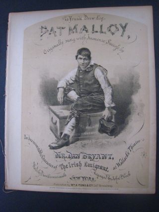 Vintage Sheet Music.  Civil War Era.  