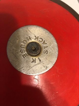 Nelco Olympic Discus 1 K Kilo Blue Vintage,  Stackhouse Red 1k 7