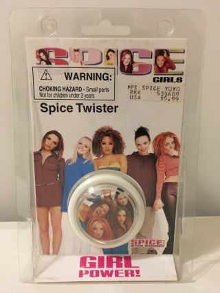 Vintage 1997 Spice Girls Spice Twister Yoyo Yo Yo With
