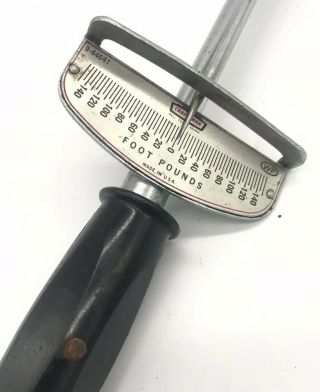 Vintage Sears Craftsman Torque Wrench Model 9 - 44641 ½ 