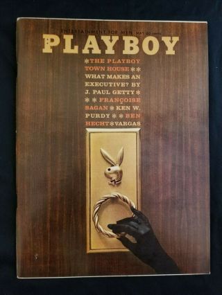 Playboy May 1962 Playmate Marya Carter Good Vintage Brk25