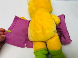 Gummi Bears Sunni Plush,  yellow Vintage Stuffed Animal,  80s Cartoon1980s Toys 6