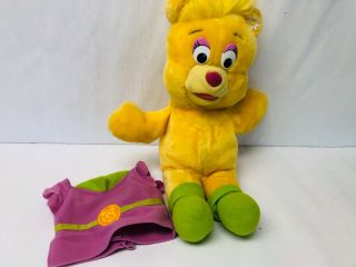 Gummi Bears Sunni Plush,  yellow Vintage Stuffed Animal,  80s Cartoon1980s Toys 8