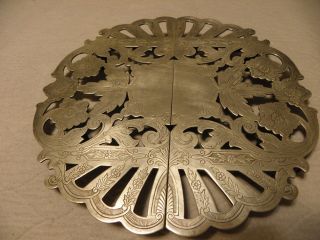Vintage Silver Plated Wallace Trivet 7332