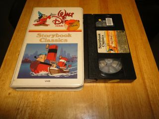 Storybook Classics (VHS,  1982) Walt Disney Home Video Vintage White Clamshell 2