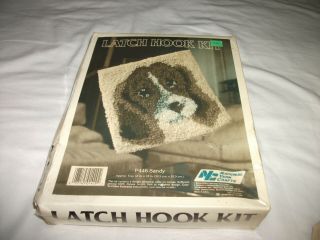 National Yarn Crafts Vintage Latchhook Kit P446 Sandy
