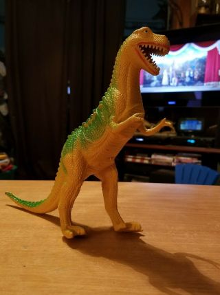 Vintage Toy Dino Imperial Rubber 1985 T - Rex Tyrannosaurus Rex Dinosaur