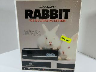 1980s Vintage Archer Rabbit Vcr Multiplying System 15 - 1953 Complete W/ Box