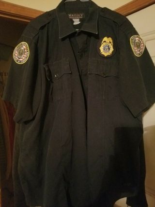 Vintage Indiana Dept Of Corrections Uniform