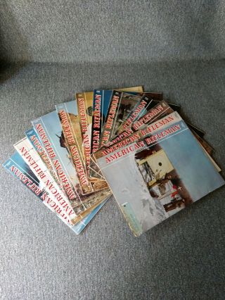 Vintage 1951 American Rifleman Magazines (complete 12 Issues)