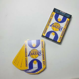 Vintage Los Angeles Lakers Playing Cards Complete Set 1994 Good Stuff