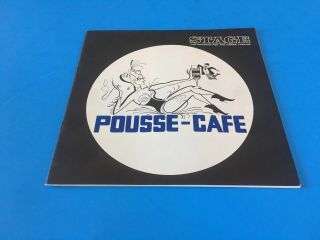 Vintage Stage Program Pousse - Cafe Music By Duke Ellington Vol.  5 9 1966