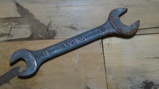 Vintage Yamaha Spanner,  13mm And 17mm Open End
