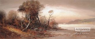 Fall At The Beach By William Henry Chandler (art Print Of Vintage Art)