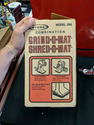 Vintage Rival grind - o - mat shred - o - mat 395 4