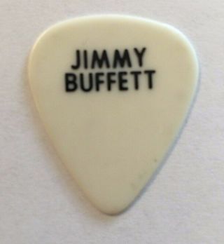 Jimmy Buffett - Vintage White Concert Guitar Pick / Margaritaville