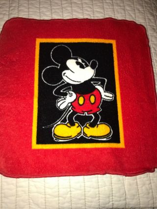 Mickey Mouse Franco Disney Washcloth Vintage? Bathroom Towels Linens