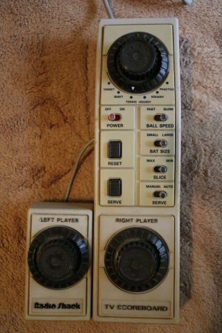 Vintage Radio Shack Tandy Electronic TV Scoreboard Game with Gun No 60 - 3061 2