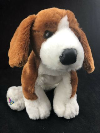 Vintage Webkinz Ganz Beagle Dog Stuffed Plush Toy Hm141 9 " Long No Code