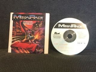 Mega Race Pc 1993 Game Vintage Software Toolworks Cd - Rom Speed That Kills