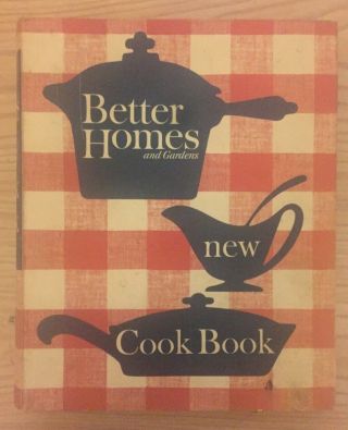 Vintage Better Homes & Gardens Cookbook 1965 Edition - Cook Cooking Recipes
