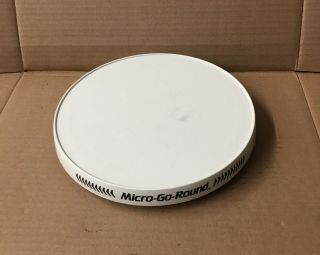 Vintage Nordic Ware Micro Go Round Microwave Turntable Rotating Wind Up 9.  5 " Dia
