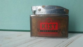 Vintage Rosen Advertising Lighter Kist Beverages Japan