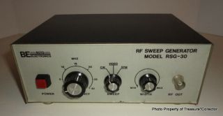 Vintage Boyd Electronics Be Rf Sweep Generator Model Rsg - 30 Working?