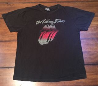 Vintage The Rolling Stones Tongue Logo Medium Take Cover T Shirt Mick Jagger