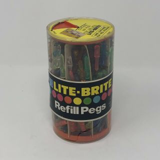 Vintage Hasbro Lite Brite Refill Pegs - 1978 - Part 5463