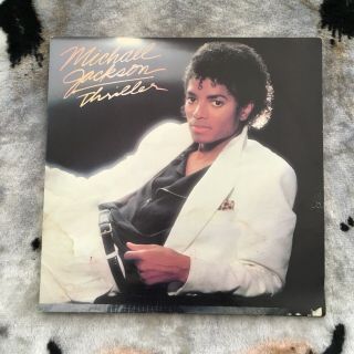 Vintage 1982 Michael Jackson Thriller Vinyl
