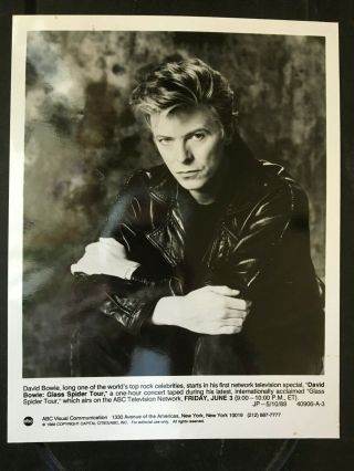 David Bowie 5 Vintage Press Photo