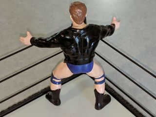 ALEX WRIGHT Vintage 1996 OSFTM WCW Wrestling Figure Leather Jacket/Blue Trunks 2