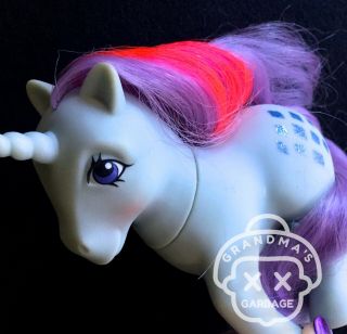 80s Vtg (my Little Pony) G1 Unicorn Sparkler Retro Kawaii