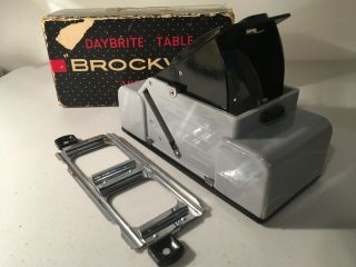 Vintage Brockway Daybrite Table Viewer Slide Viewer Complete