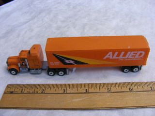Vintage Ho Scale 1982 Road Champs Allied Van Lines Tractor Trailer D