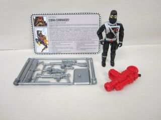 Hasbro Vintage 1992 G.  I Joe Cobra Battle Corps Cobra Commander Complete Figure