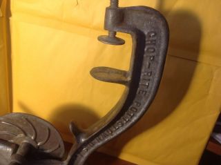 Vintage Chop - Rite 16 Cherry Stoner Pitter Made in Pottstown PA U.  S.  A. 5