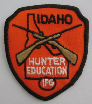 Vintage Colorado Wildlife Division Safe Hunter Nra Patch