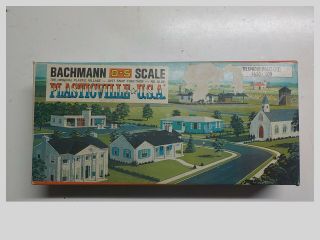 O/s Gauge Vintage Bachmann Plasticville Telephone Poles With The Box