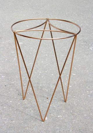 Hairpin Plant Stand Vintage Mid Century Modern Atomic Retro Style 1950s